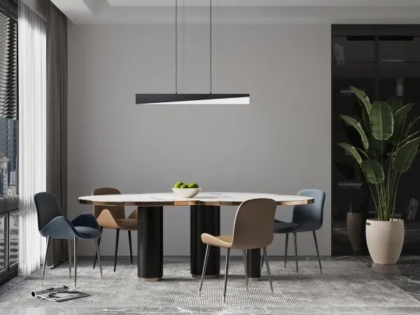 Eglo 99562 - Lampadario LED dimmerabile su corda ISIDRO LED/27W/230V