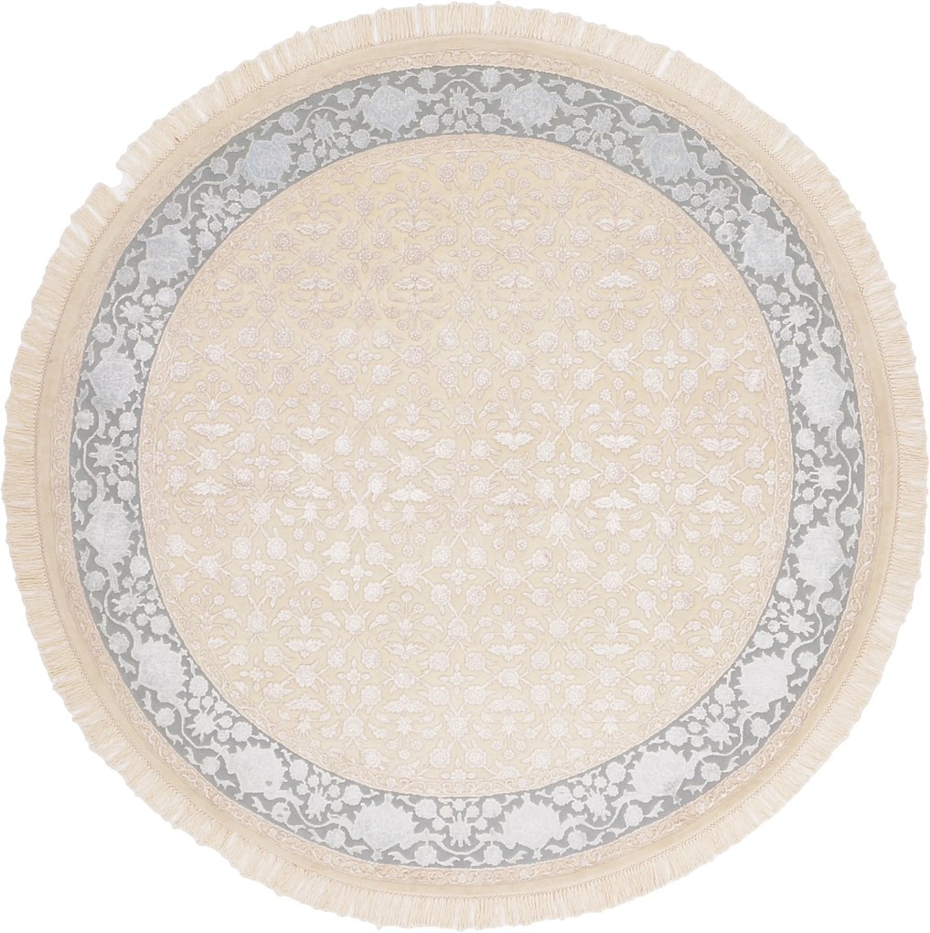 Tabriz Tappeto 200x200 (Indian) Annodato A Mano