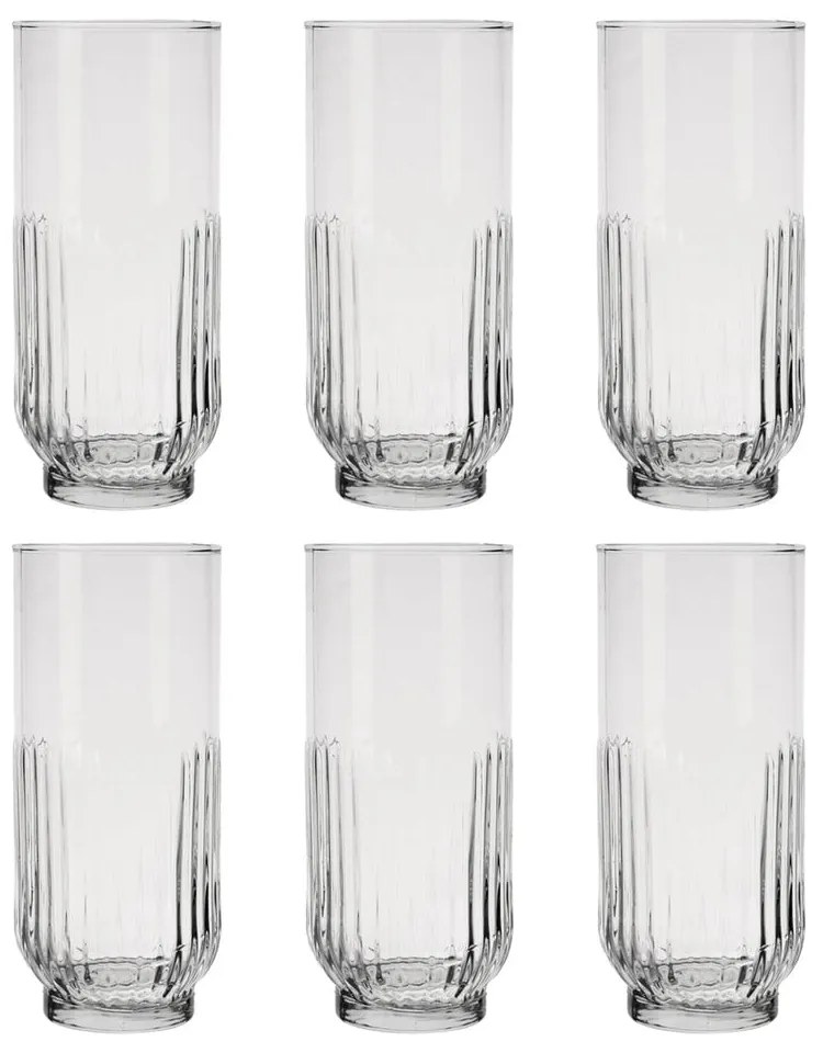 Set di bicchieri 6 pz 395 ml Tokyo – Orion