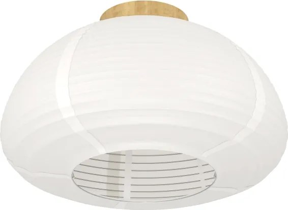 Eglo 44063 - Plafoniera SUMMERHILL 1x E27/40W/230V Ø 40 cm bianco/beige