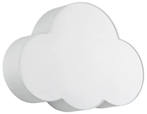 Brilagi - Plafoniera per bambini NIMBUS 4xE27/15W/230V 46x63 cm grigia