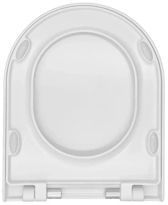 Copriwater compatibile Vitra serie Integra Round in termoindurente bianco