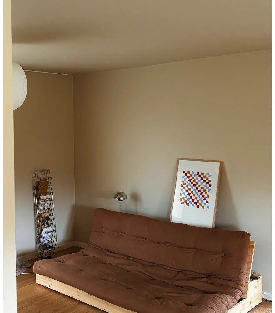 Divano letto marrone 196 cm Base - Karup Design