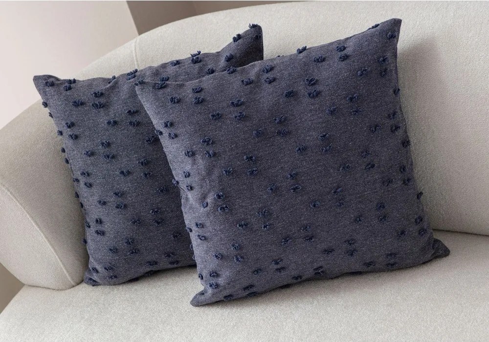 Federe decorative in set 2 pz 43x43 cm Tuffet – Mioli Decor