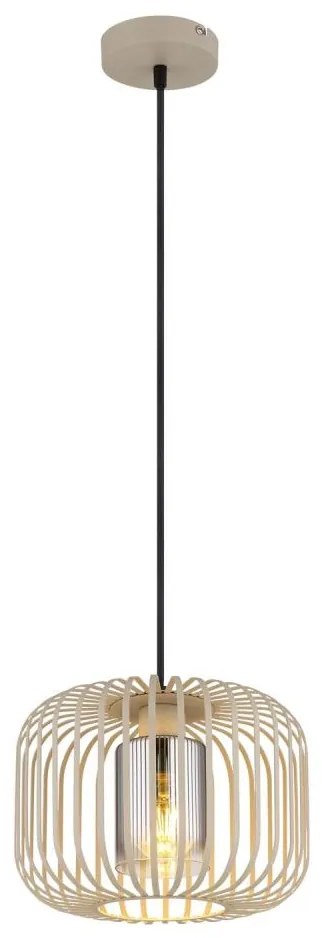 Globo 15758H1 - Lampadario a sospensione ALFRED 1xE27/40W/230V Ø 28 cm