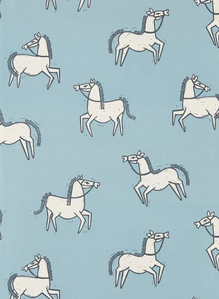 Scion Carta da parati Canter - Denim