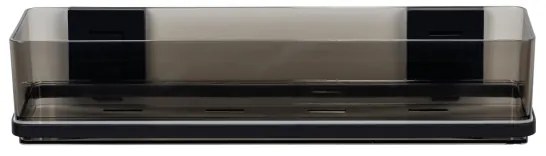 WENKO 71446800 - Mensola VACUUM-LOC QUADRO ED 38,5x14,5 cm nera