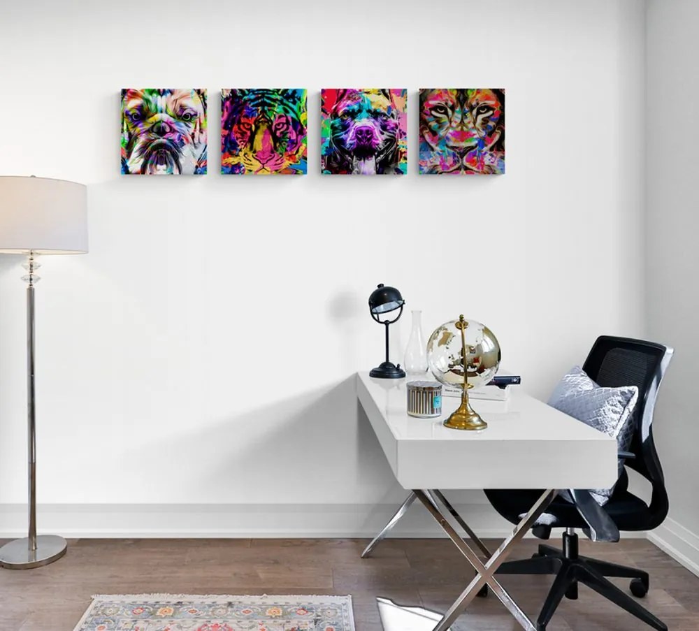 Set di quadri – In interessante stile pop art