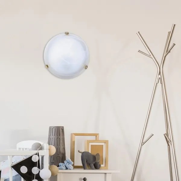 Rabalux 3201 - Plafoniera ALABASTRO 1xE27/60W/230V vetro alabastrino