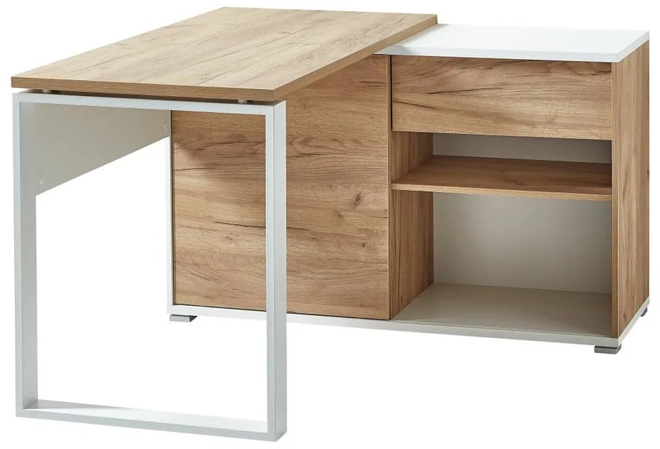 Tavolo da lavoro in rovere 120x117 cm Lioni - Germania