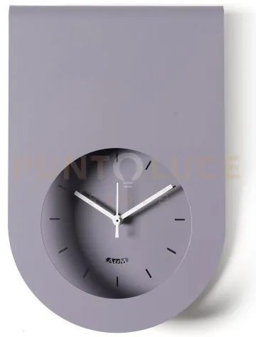Orologio di design minimal lembo glicine