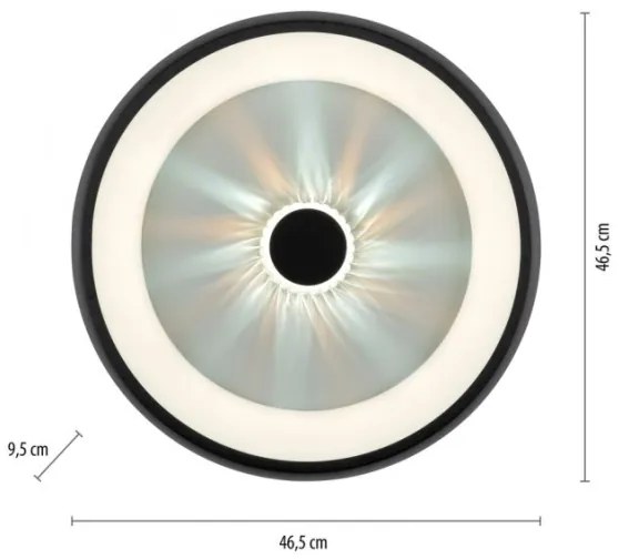 JUST LIGHT. 14384-18 - Plafoniera LED dimmerabile VERTIGO LED/29W/230V+RC