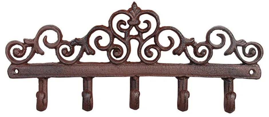 Appendino a parete con 5 ganci - Esschert Design