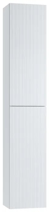 Colonna per mobile bagno Opera 2 ante P 27 x L 30 x H 160 cm bianco cannettato