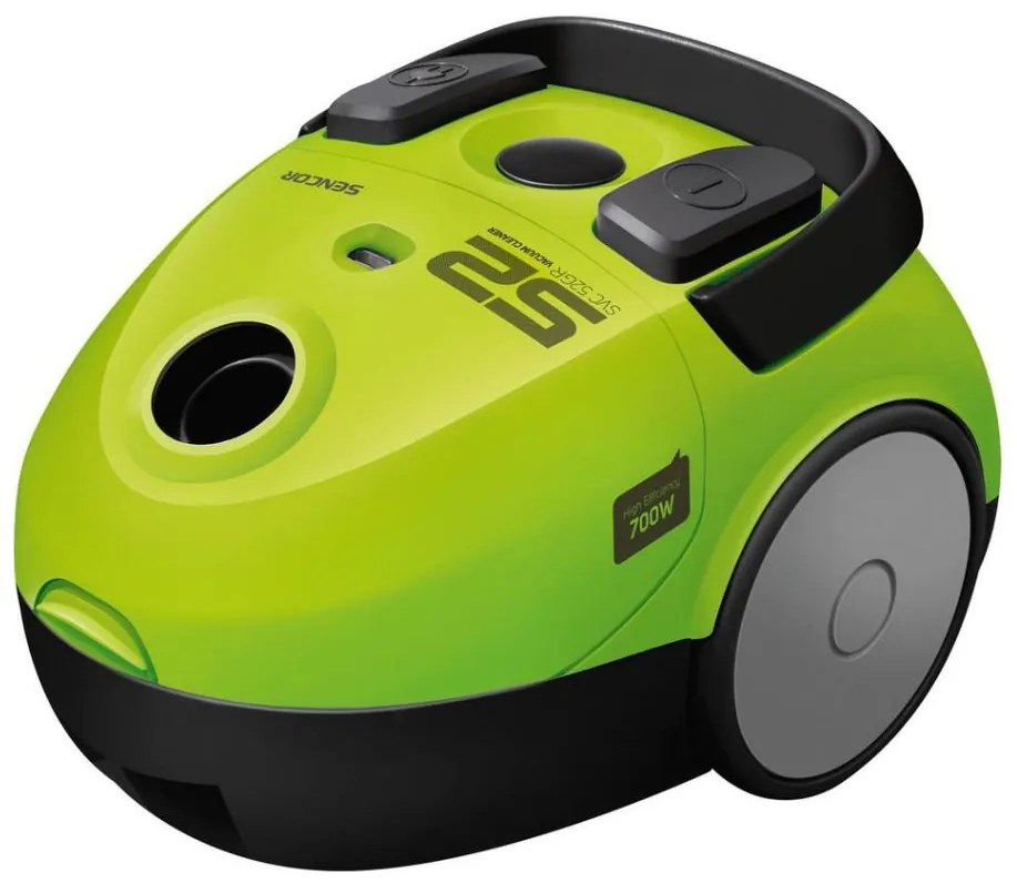 Sencor - Aspirapolvere a sacco 1,5 l 700W/230V verde