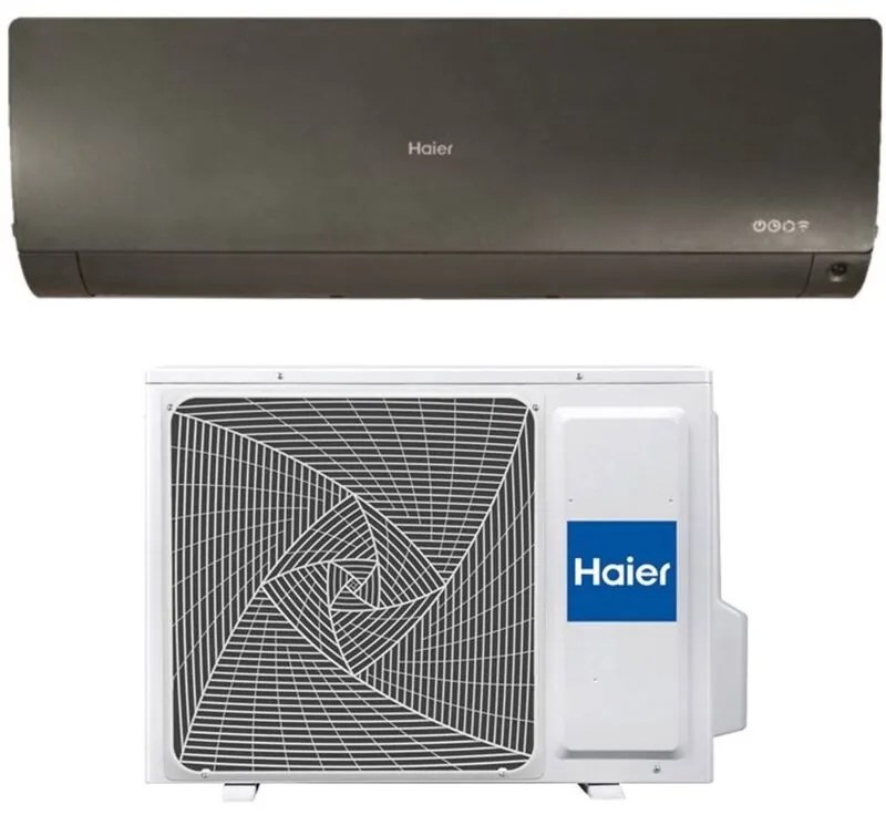 Climatizzatore Condizionatore Haier Inverter serie flexis plus black 12000 Btu AS35S2SF1FA-MB3 R-32 Wi-Fi Integrato Classe a+++/a++ Colore Nero
