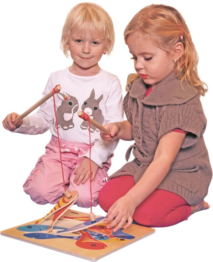 Pesciolini con canna da pesca – gioco magnetico