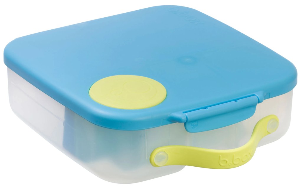 Box porta merenda grande – blu/verde