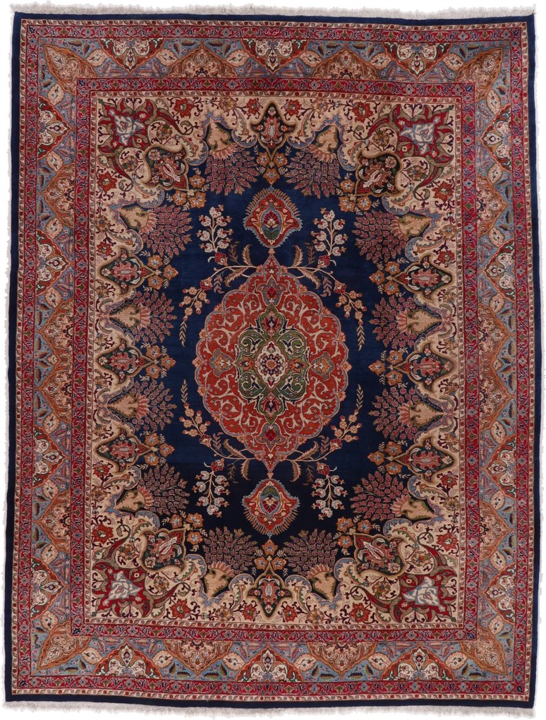 Kashmar Tappeto 400 x 300 (Iran) Annodato A Mano