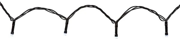 Nedis WIFILXT12W200 - Tenda luminosa natalizia a LED 200 LED/8 funzioni 5x4m IP65 Wi-Fi Tuya