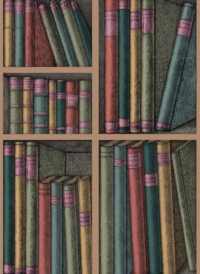 Cole & Son Carta da parati Ex Libris - Forest