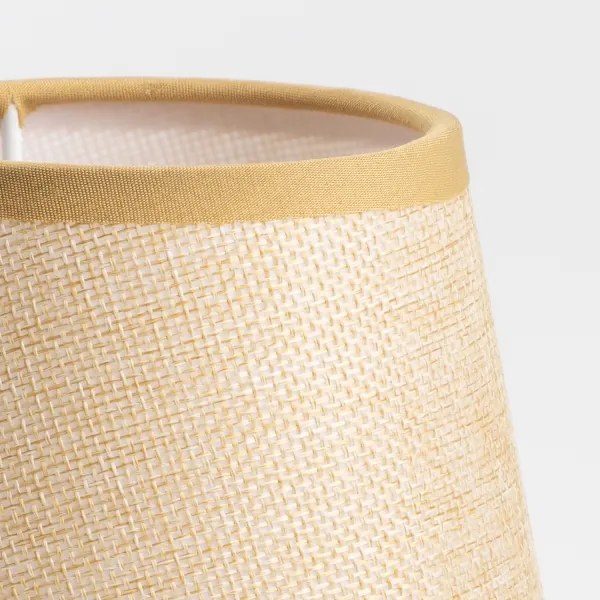 Brilagi - Applique a LED NUBILA 1xE27/25W/230V +LED/3W bianco/marrone chiaro