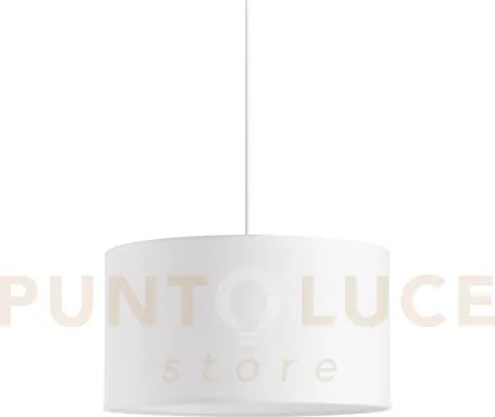 Sospensione per set up 1 luce attacco e27 bianco