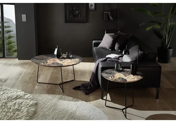 Tavolino da salotto BRAVON in legno di mango