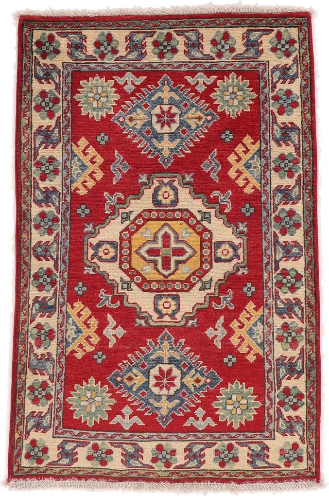 Kazak Tappeto orientale 80x120 (Pakistan) Annodato A Mano