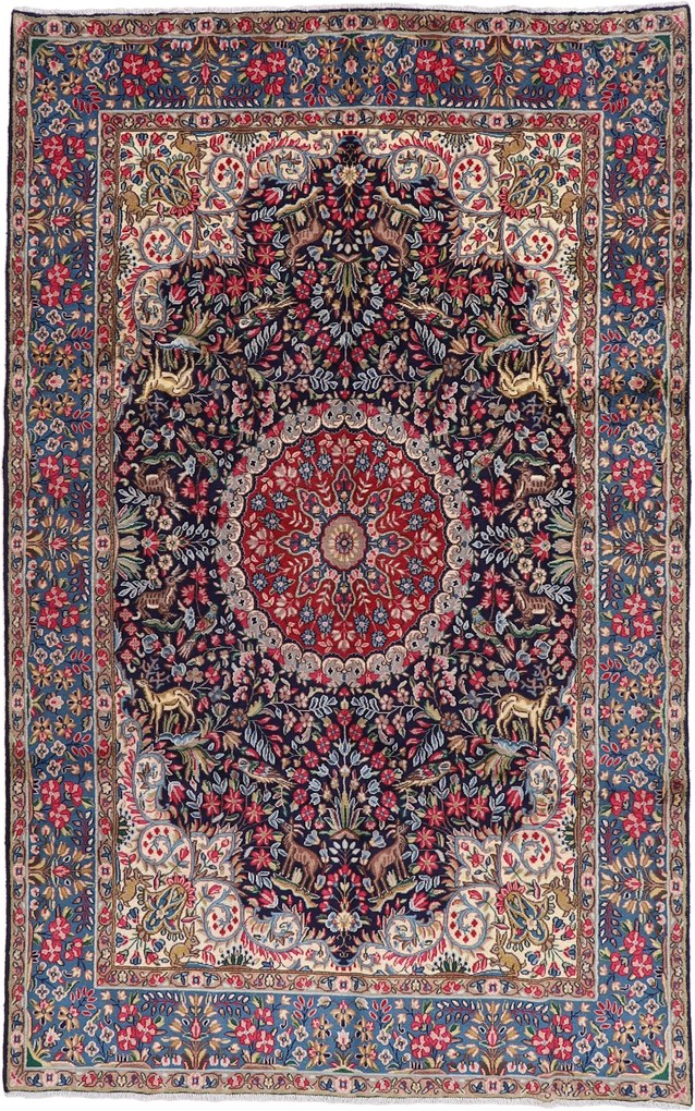 Kerman Tappeto persiano 310 x 190 (Iran) Annodato A Mano