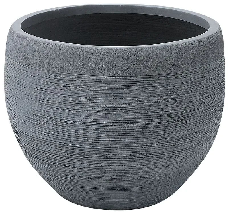 Vaso per piante grigio pietra 53 cm Dioni