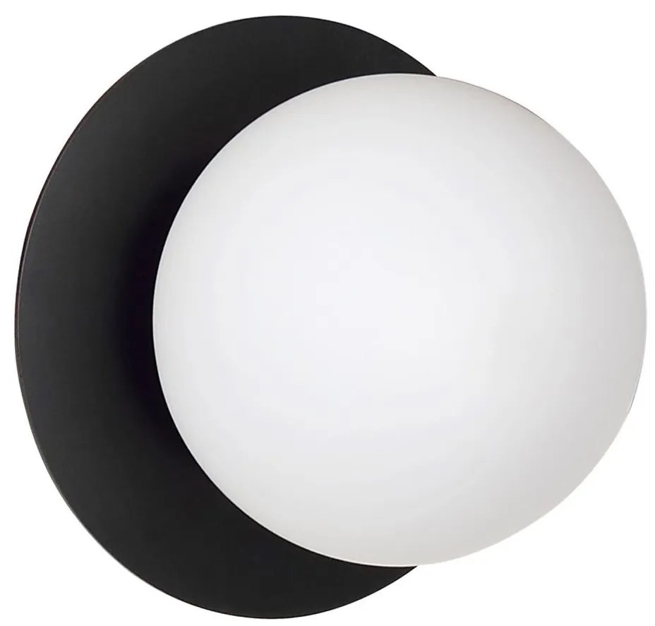 Applique MINERVA 1xE14/10W/230V nero