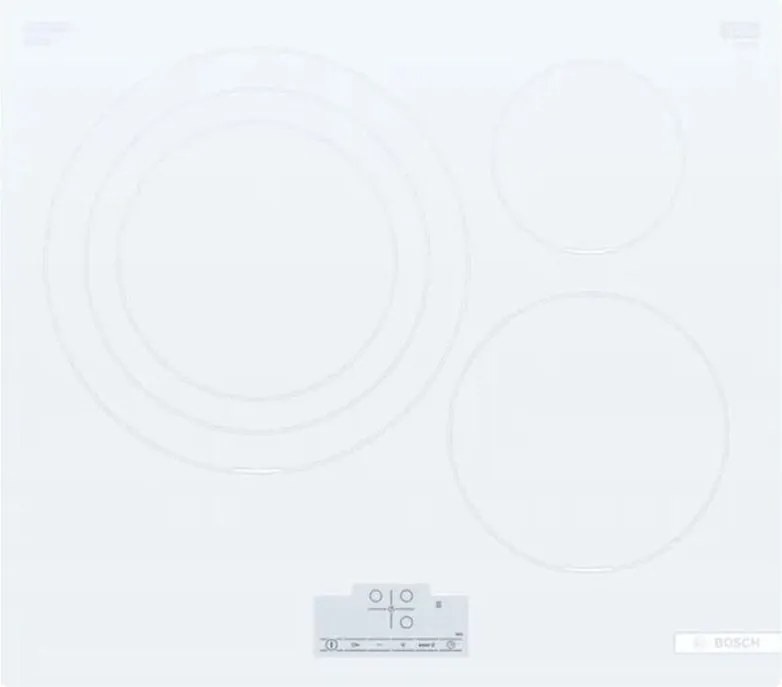 Bosch PID612BB1E piano cottura ad induzione bianco 59 cm