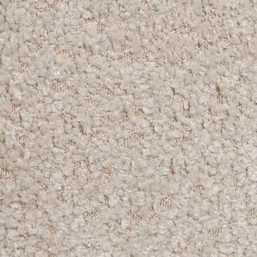 Panca beige in tessuto bouclé Suave - Ixia