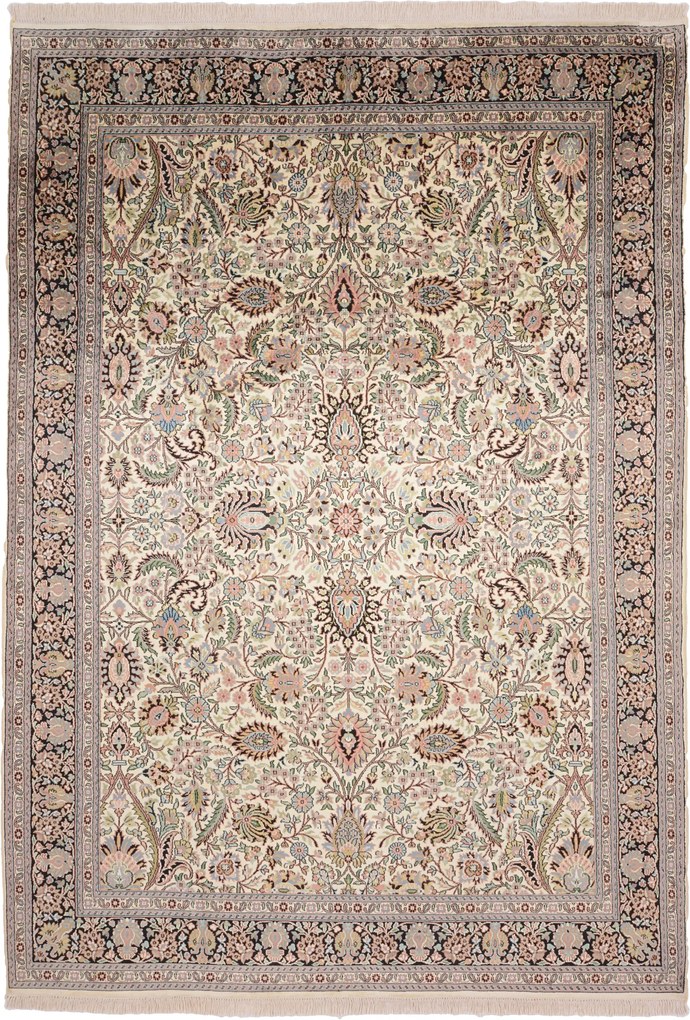 Cashmere Silk Tappeto 190x270 (Indian) Annodato A Mano