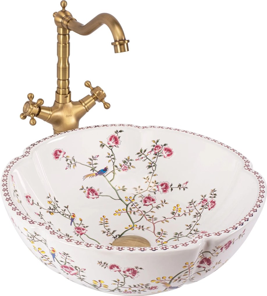 Lavabo da appoggio Rea Felicia