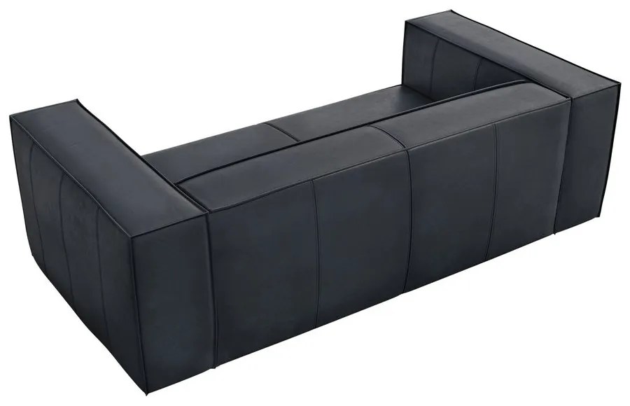 Divano in pelle blu scuro 212 cm Madame - Windsor &amp; Co Sofas