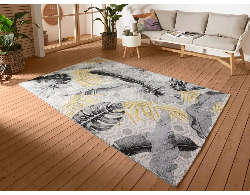 Tappeto per esterni giallo-grigio 180x120 cm Flair - Hanse Home