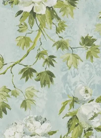 Tapete Floreale von Designers Guild - Celadon