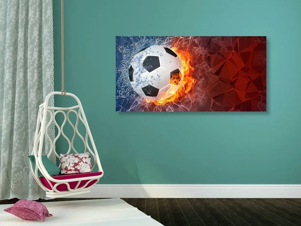Stampa su tela – Pallone da calcio