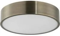 Lampada a Soffitto Dante, Argento, Metallo, 8x36x36 cm, EPIKASA