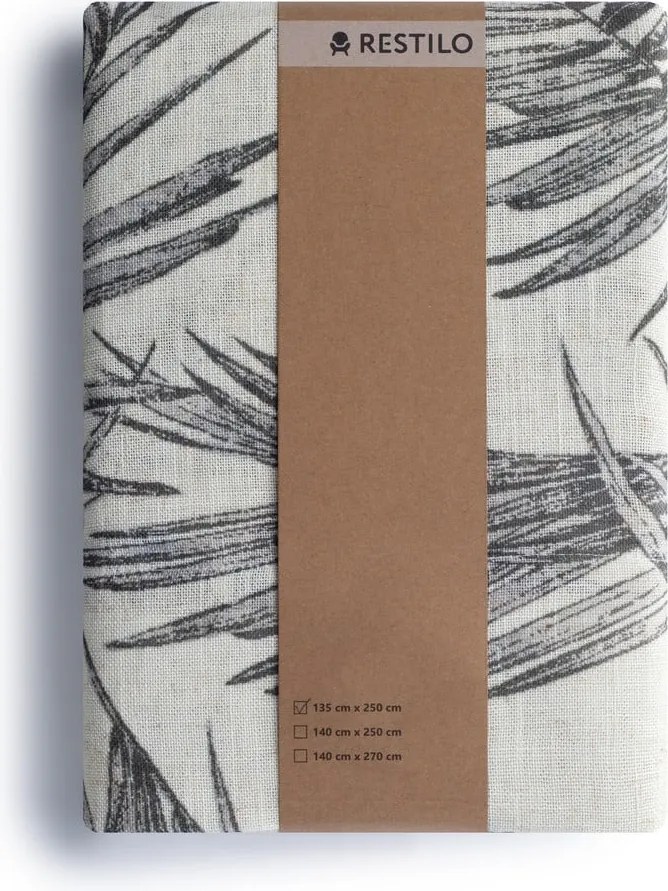 Tenda grigia/color crema 135x250 cm Palmera – Restilo