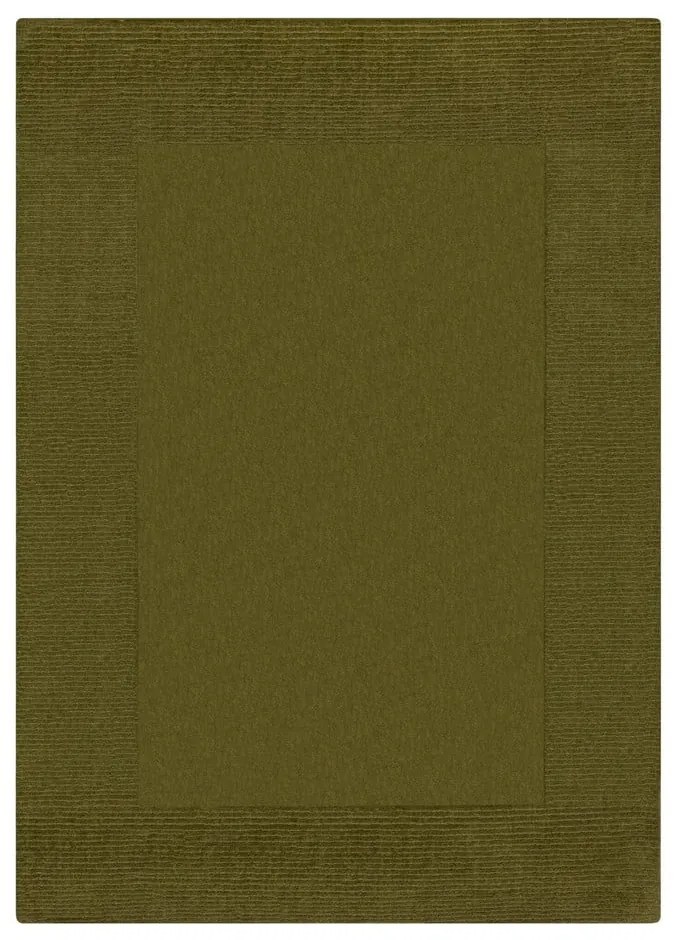 Tappeto in lana verde 200x290 cm - Flair Rugs