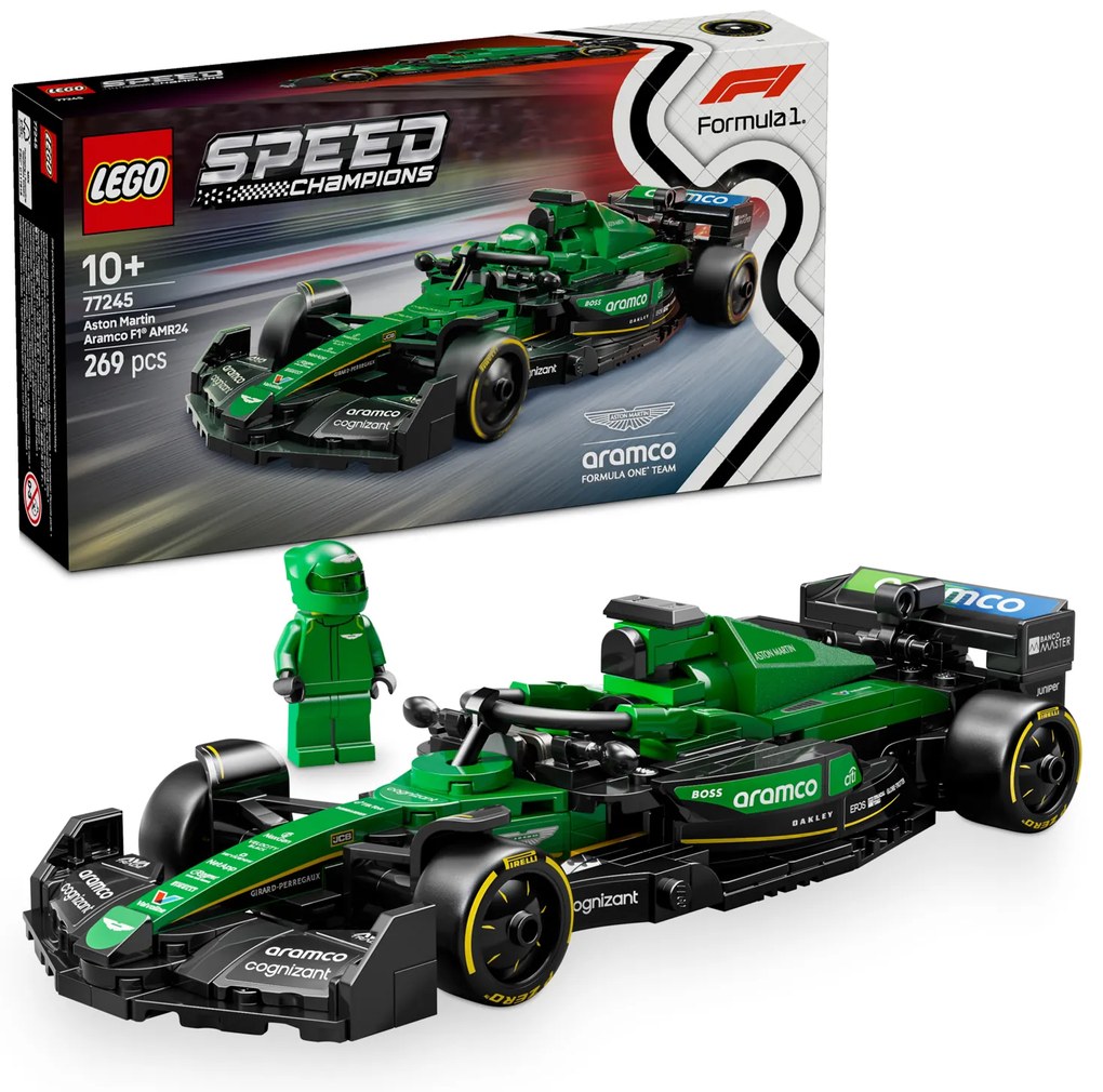 Auto Aston Martin Aramco F1 AMR24 Lego Speed Champions