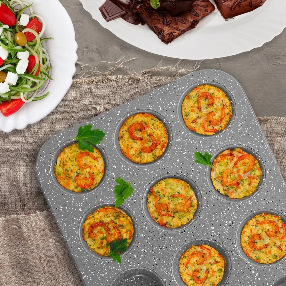 Stampo da forno in metallo per muffin 26,5x35 cm Grande – Orion