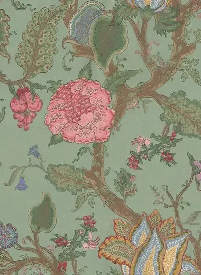 Blumentapete Growing Wilderness von Rebel Walls - Verdant