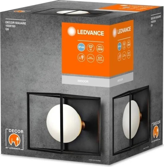 Ledvance - Applique da esterno DECOR SQUARE 1xG9/28W/230V IP44