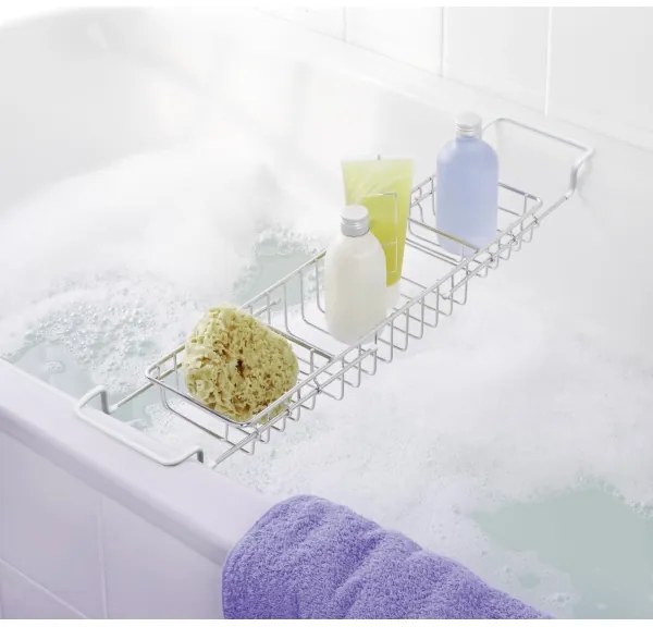 WENKO 17472100-Vassoio 58,5x13 cm acciaio inossidabile/argento