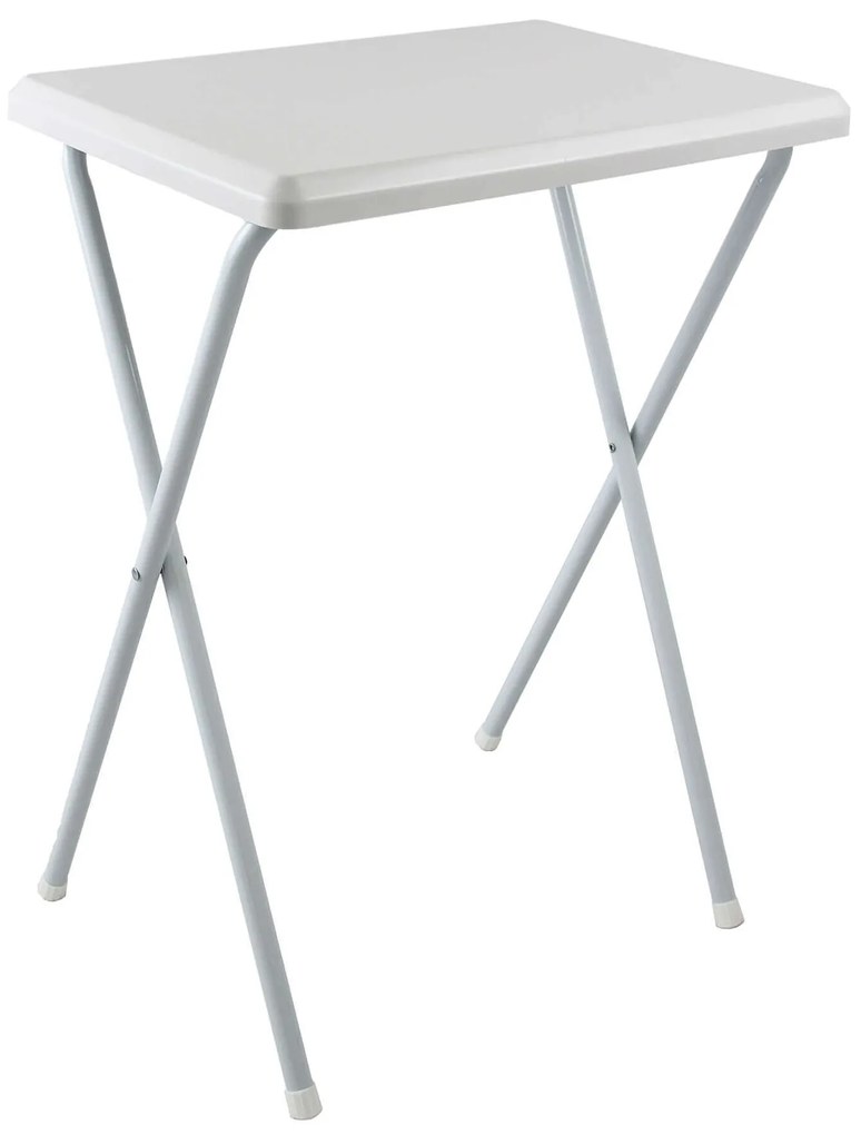 tavolino alto da campeggio pieghevole salvaspazio in pvc