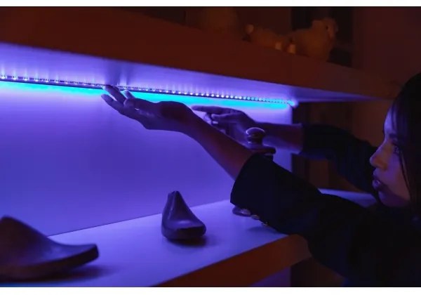 Twinkly TWL100ADP-B - Striscia di prolunga LED RGB LINE 100xLED 1,5 m Wi-Fi